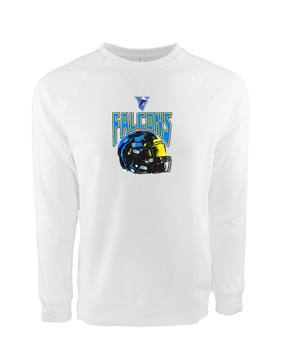 Santa Ana Valley HS Football Helmet - Crewneck Sweatshirt