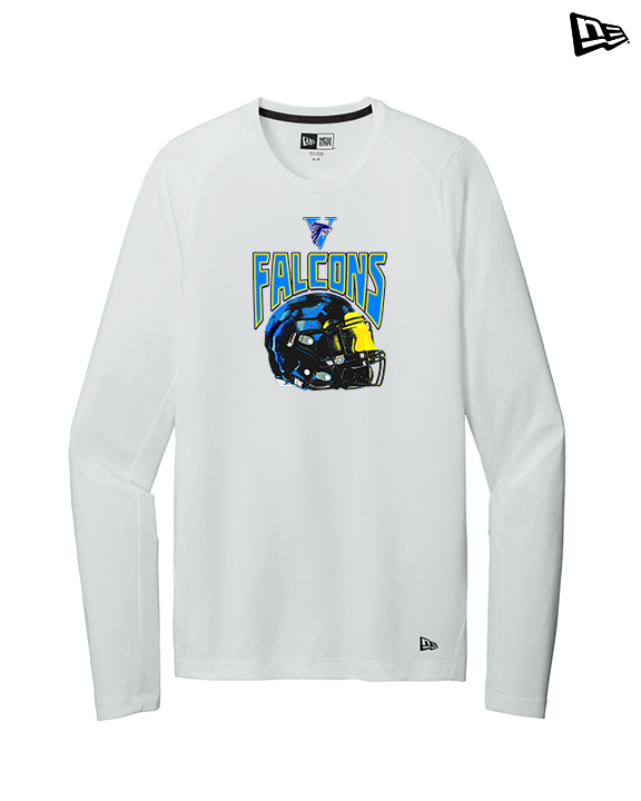 Santa Ana Valley HS Football Helmet - New Era Performance Long Sleeve