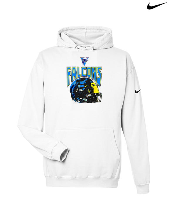 Santa Ana Valley HS Football Helmet - Nike Club Fleece Hoodie