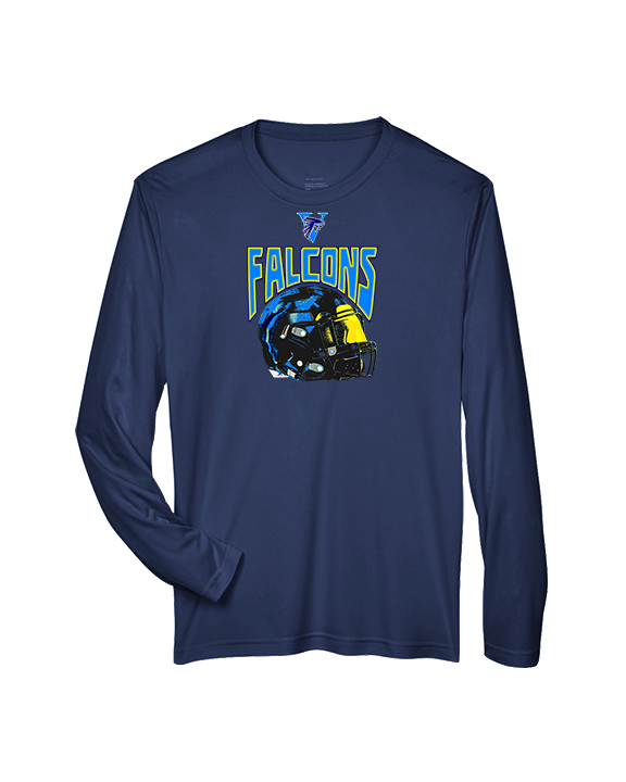 Santa Ana Valley HS Football Helmet - Performance Longsleeve