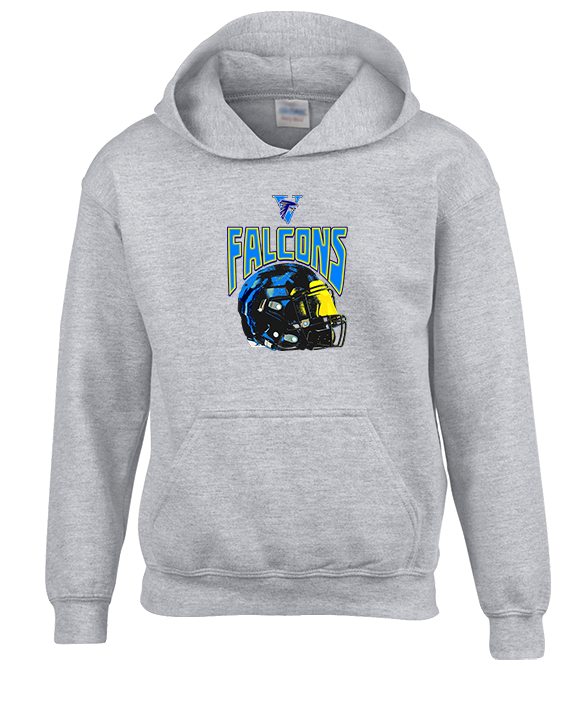 Santa Ana Valley HS Football Helmet - Unisex Hoodie