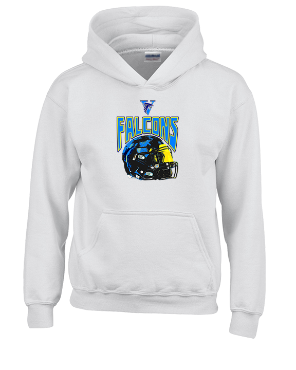 Santa Ana Valley HS Football Helmet - Unisex Hoodie