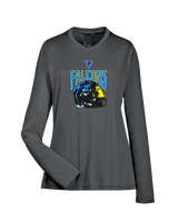 Santa Ana Valley HS Football Helmet - Womens Performance Longsleeve