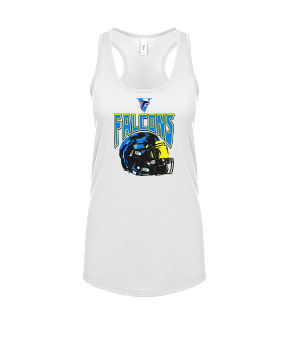 Santa Ana Valley HS Football Helmet - Womens Tank Top