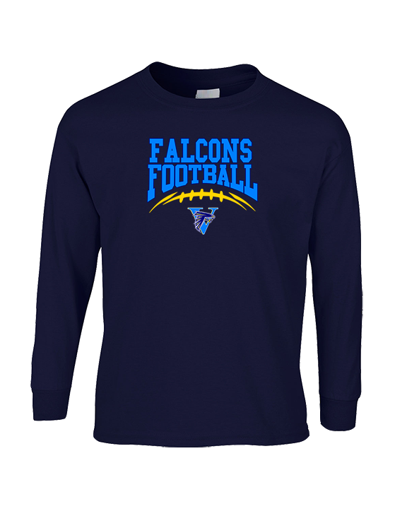 Santa Ana Valley HS Football School Football - Cotton Longsleeve