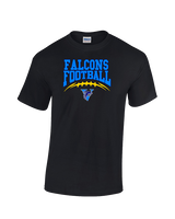 Santa Ana Valley HS Football School Football - Cotton T-Shirt