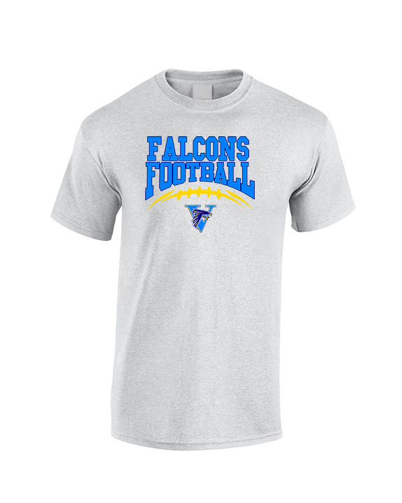 Santa Ana Valley HS Football School Football - Cotton T-Shirt