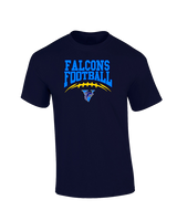 Santa Ana Valley HS Football School Football - Cotton T-Shirt