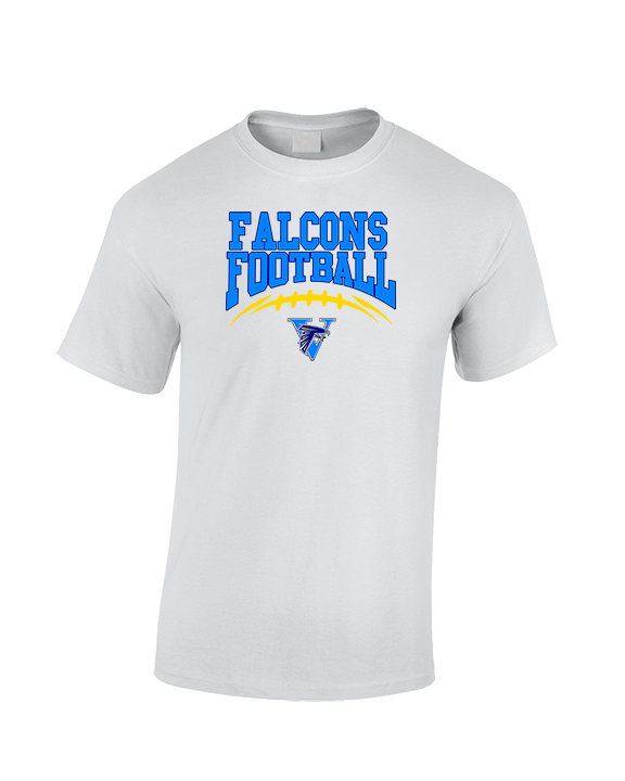 Santa Ana Valley HS Football School Football - Cotton T-Shirt