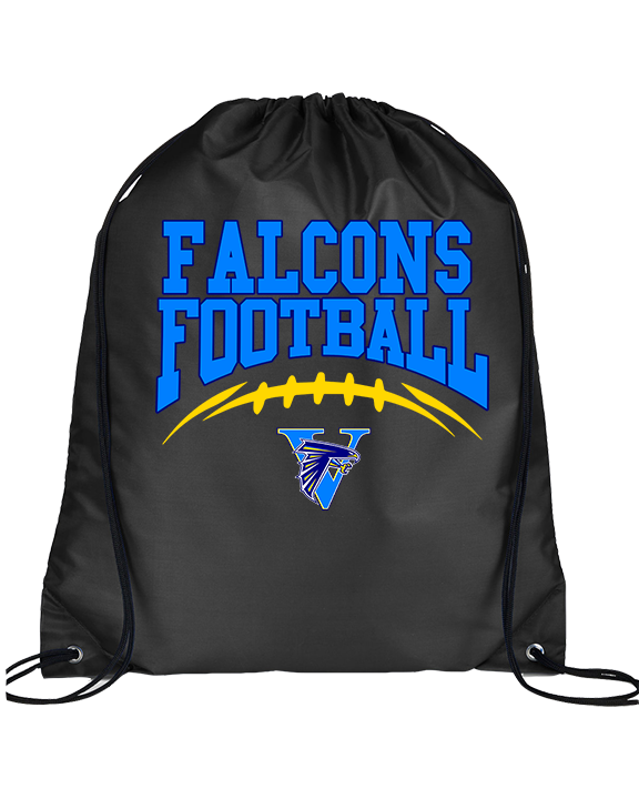 Santa Ana Valley HS Football School Football - Drawstring Bag