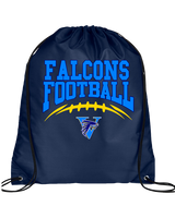 Santa Ana Valley HS Football School Football - Drawstring Bag