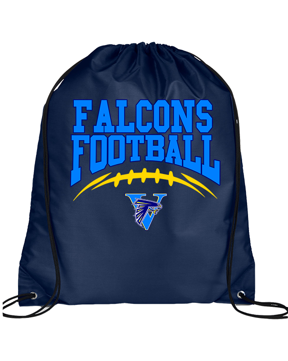 Santa Ana Valley HS Football School Football - Drawstring Bag
