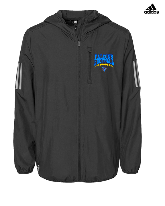 Santa Ana Valley HS Football School Football - Mens Adidas Full Zip Jacket