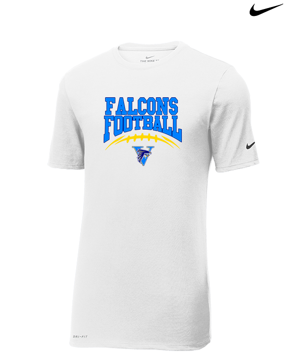 Santa Ana Valley HS Football School Football - Mens Nike Cotton Poly Tee