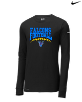 Santa Ana Valley HS Football School Football - Mens Nike Longsleeve