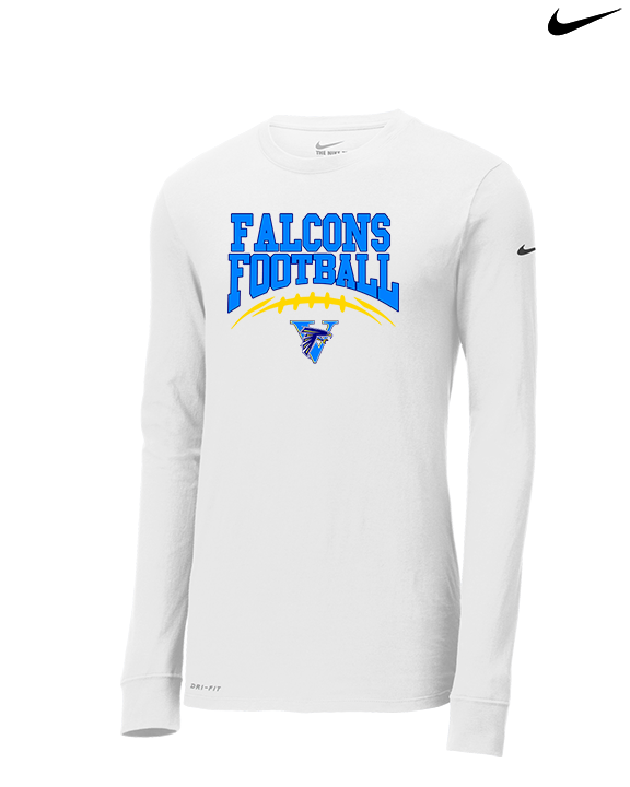 Santa Ana Valley HS Football School Football - Mens Nike Longsleeve