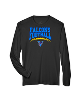 Santa Ana Valley HS Football School Football - Performance Longsleeve