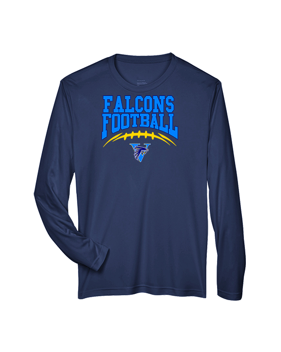 Santa Ana Valley HS Football School Football - Performance Longsleeve