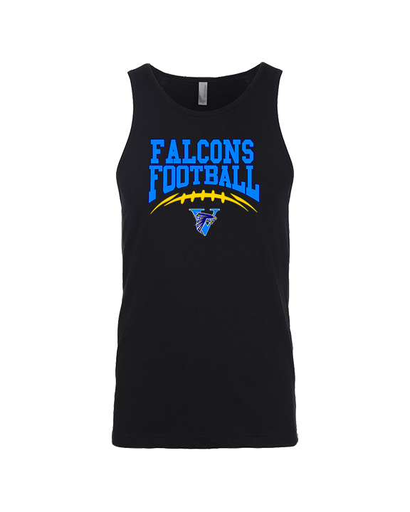 Santa Ana Valley HS Football School Football - Tank Top