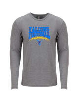 Santa Ana Valley HS Football School Football - Tri-Blend Long Sleeve