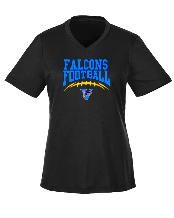 Santa Ana Valley HS Football School Football - Womens Performance Shirt