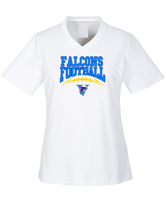 Santa Ana Valley HS Football School Football - Womens Performance Shirt
