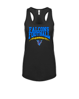 Santa Ana Valley HS Football School Football - Womens Tank Top