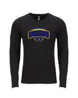 Santa Ana Valley HS Football Toss - Tri-Blend Long Sleeve
