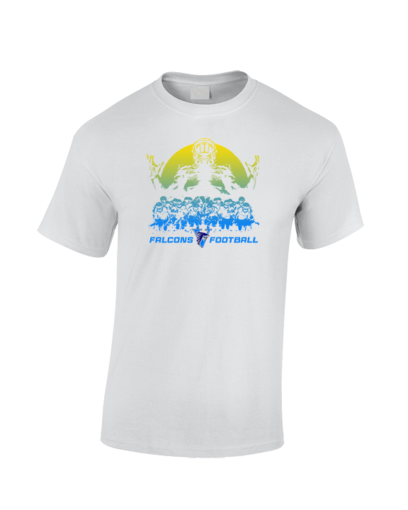 Santa Ana Valley HS Football Unleashed - Cotton T-Shirt