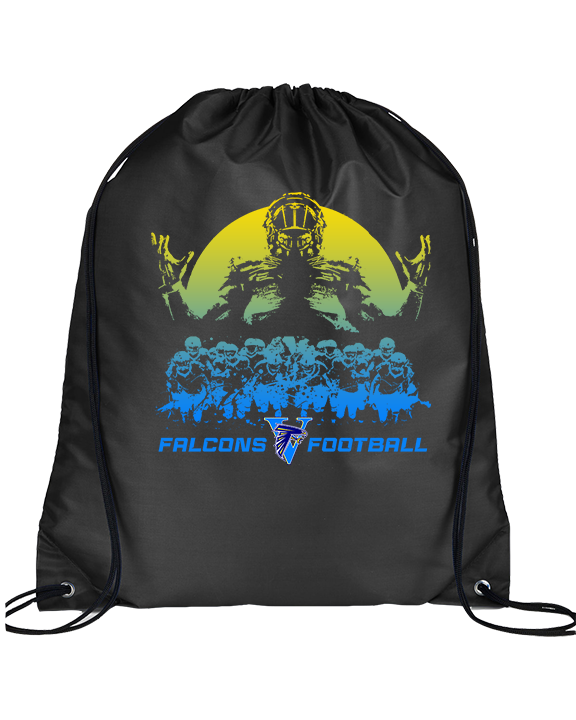 Santa Ana Valley HS Football Unleashed - Drawstring Bag