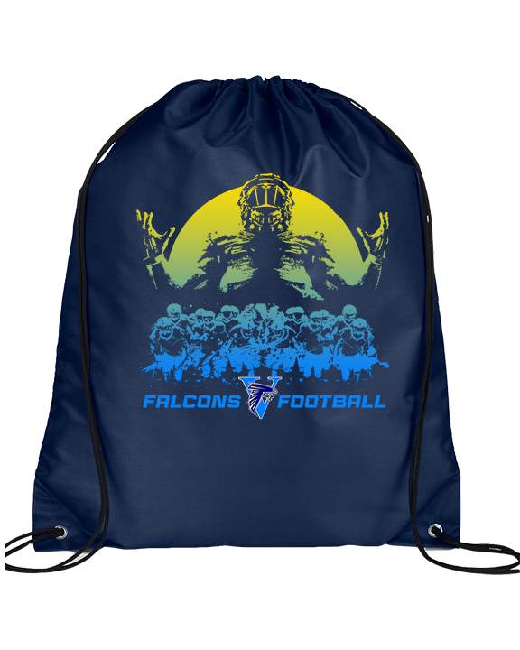 Santa Ana Valley HS Football Unleashed - Drawstring Bag
