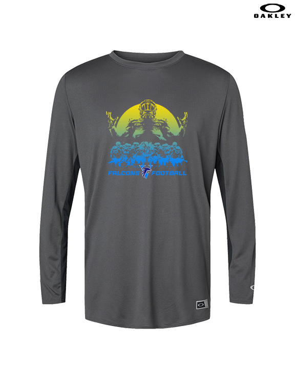 Santa Ana Valley HS Football Unleashed - Mens Oakley Longsleeve