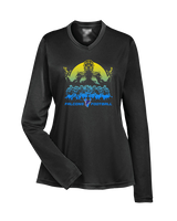 Santa Ana Valley HS Football Unleashed - Womens Performance Longsleeve