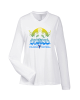 Santa Ana Valley HS Football Unleashed - Womens Performance Longsleeve