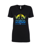 Santa Ana Valley HS Football Unleashed - Womens Vneck