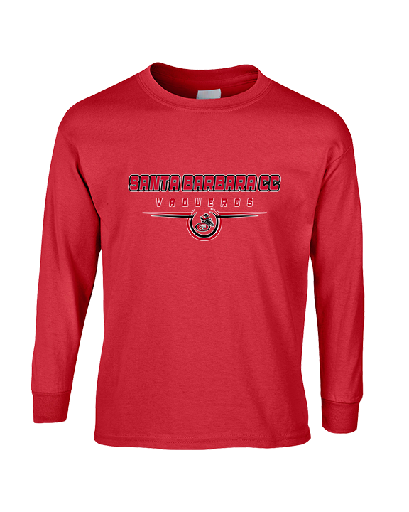 Santa Barbara CC Football Design - Cotton Longsleeve