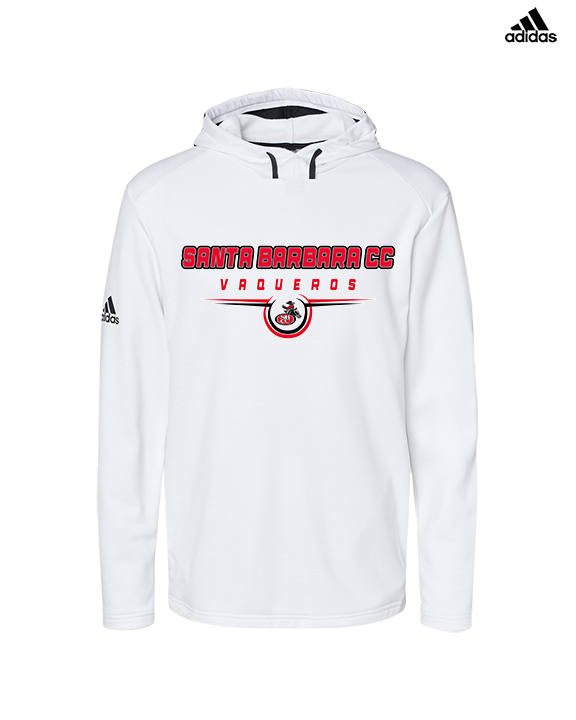 Santa Barbara CC Football Design - Mens Adidas Hoodie