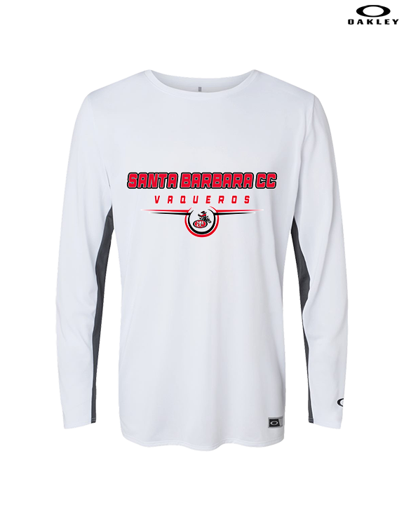 Santa Barbara CC Football Design - Mens Oakley Longsleeve