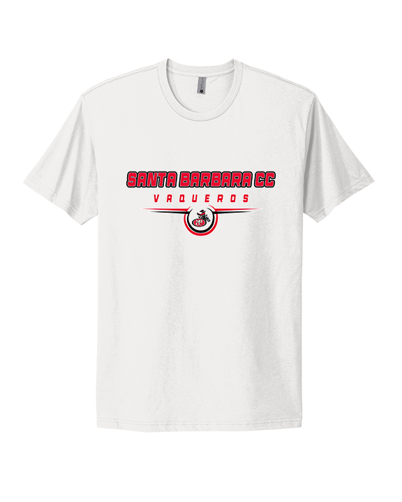 Santa Barbara CC Football Design - Mens Select Cotton T-Shirt
