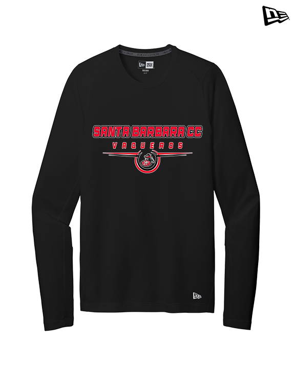 Santa Barbara CC Football Design - New Era Performance Long Sleeve