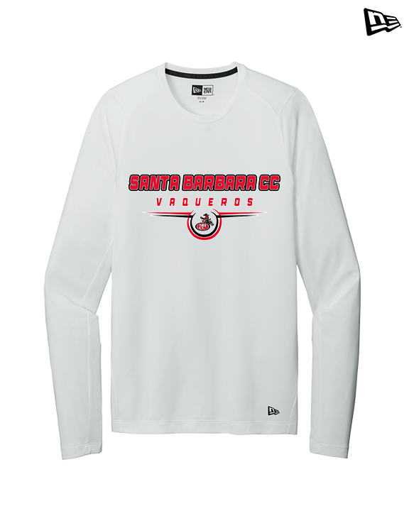 Santa Barbara CC Football Design - New Era Performance Long Sleeve