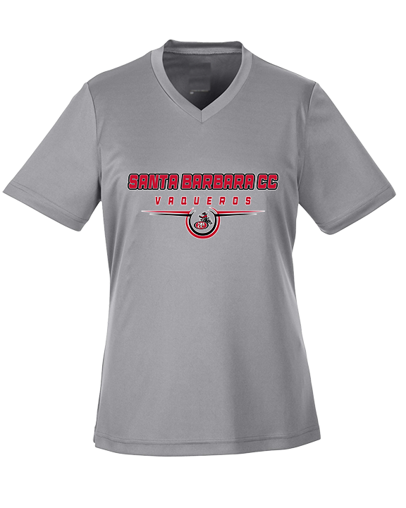 Santa Barbara CC Football Design - Womens Performance Shirt