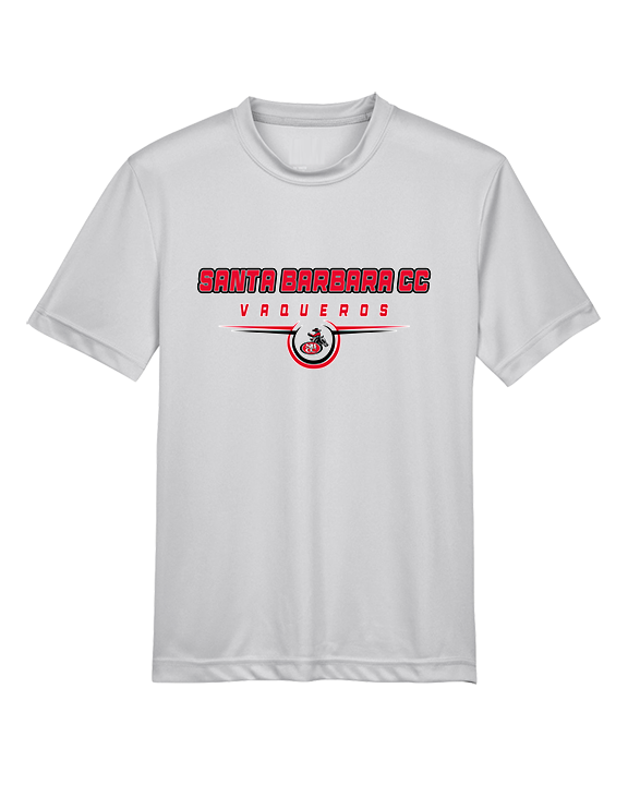 Santa Barbara CC Football Design - Youth Performance Shirt