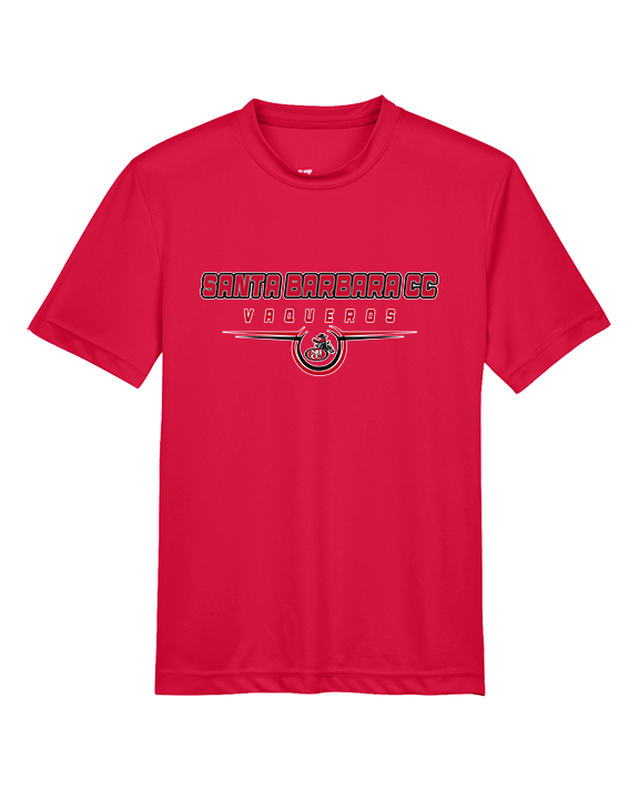 Santa Barbara CC Football Design - Youth Performance Shirt
