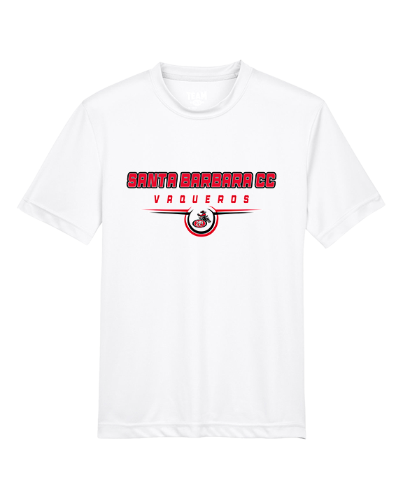 Santa Barbara CC Football Design - Youth Performance Shirt
