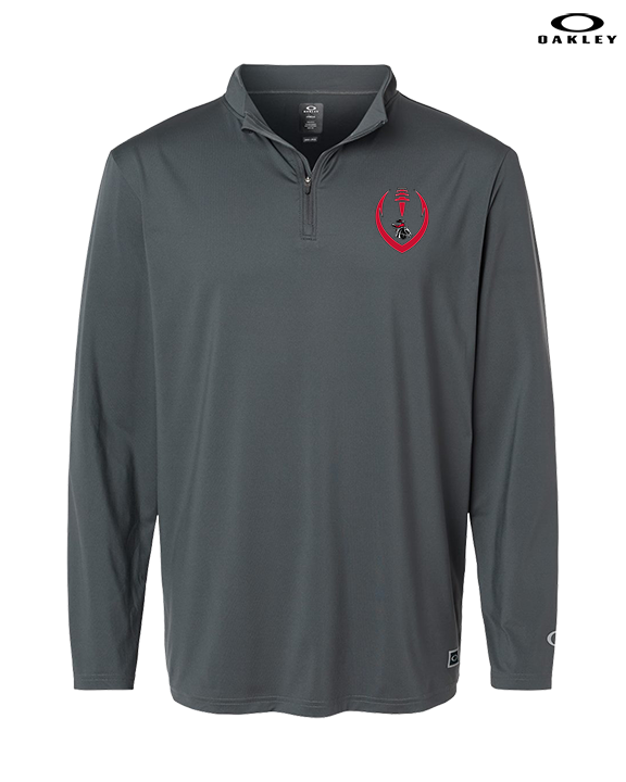 Santa Barbara CC Football Full Football - Mens Oakley Quarter Zip