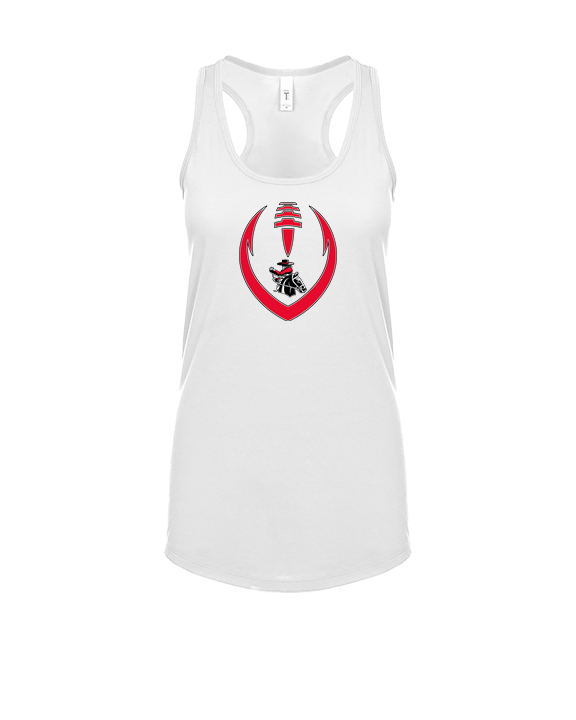 Santa Barbara CC Football Full Football - Womens Tank Top
