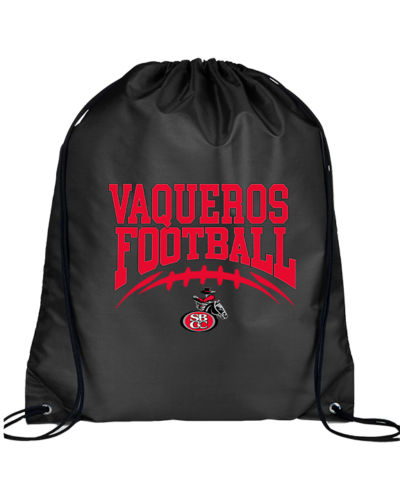 Santa Barbara CC Football School Football - Drawstring Bag