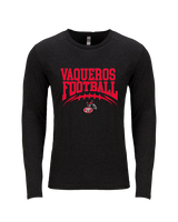 Santa Barbara CC Football School Football - Tri-Blend Long Sleeve