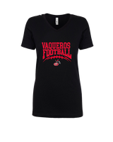 Santa Barbara CC Football School Football - Womens Vneck